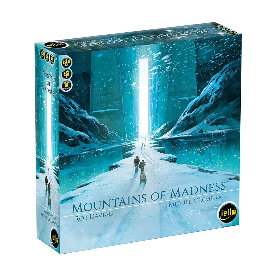 Mountains of Madness Board Game by IELLO Games Iel51374