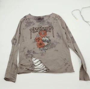 American Customs North American Tour Women's Medium Gray concert tee shirt, - Picture 1 of 6