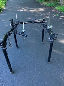 Roland MDS20 rack w/cable snake and (3) MDY12 cymbal stands Free shipping
