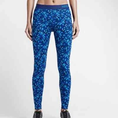 LEGGINGS NIKE PRO HYPER WARM GLITCH. NUEVO SIN ETIQUETAS. MUJER TALLA PEQUEÑA Foto 1 de 4