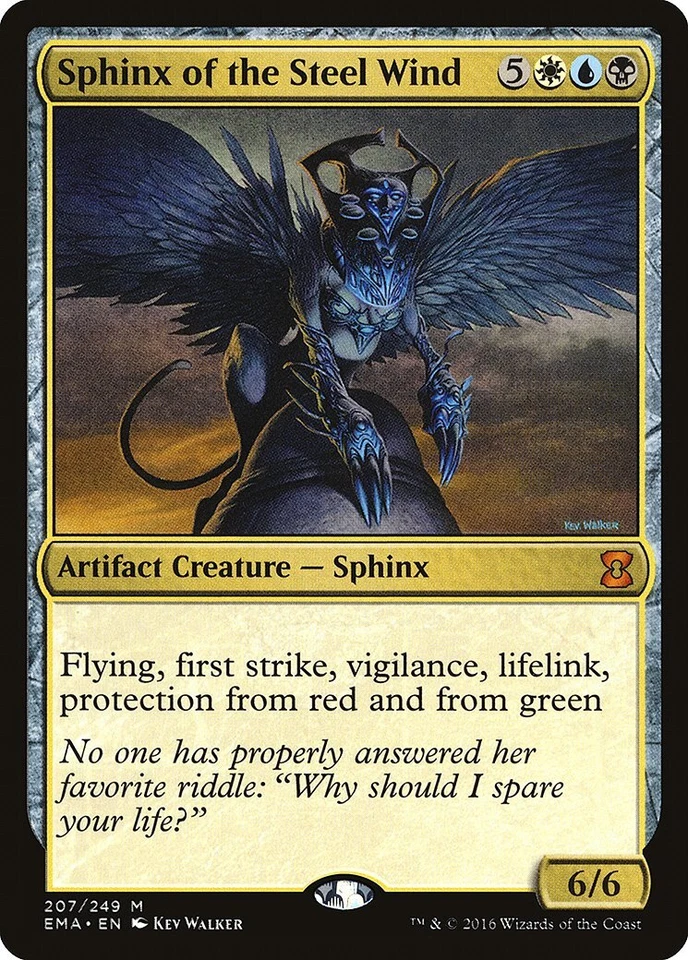 Sphinx of the Steel Wind Eternal Masters PLD Mythic Rare CARD ABUGames - Image 1 of 1