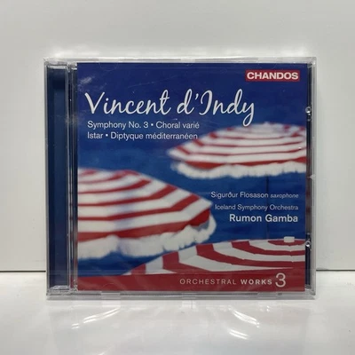 Vincent D'Indy - Orchestral Works, Volume 3 / Sigurdur Flosason / Rumon Gamba CD - Image 1 of 4