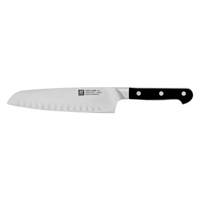 Cuchillo Santoku ZWILLING Pro de borde hueco de 7 pulgadas Foto 1 de 3