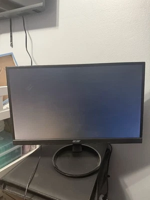 Acer R221q BID 21.5-inch IPS Full HD 1920 X 1080 Display VGA DVI & HDMI Ports - Image 1 of 4