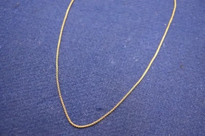 David Yurman 18K Yellow Gold 20" Adjustable Chain 6.4g - Image 1 of 4