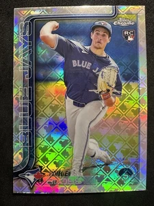 2025 Topps Chrome Logofractor - Jake Bloss - RC - #188 - Picture 1 of 2