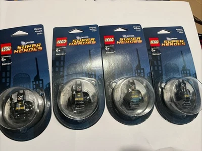 Lot Of 4 Lego Batman Minifigure Magnate RETIRED 850664 DC Universe Super Heroes - Image 1 of 3