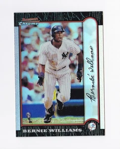 1999 Bowman Chrome Refractors #41 Bernie Williams New York Yankees - Picture 1 of 2