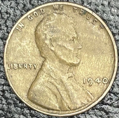 1940-P Lincoln Wheat Cent ~ Obverse/Reverse “Woody” aka Improper Alloy Mixture - Image 1 of 2