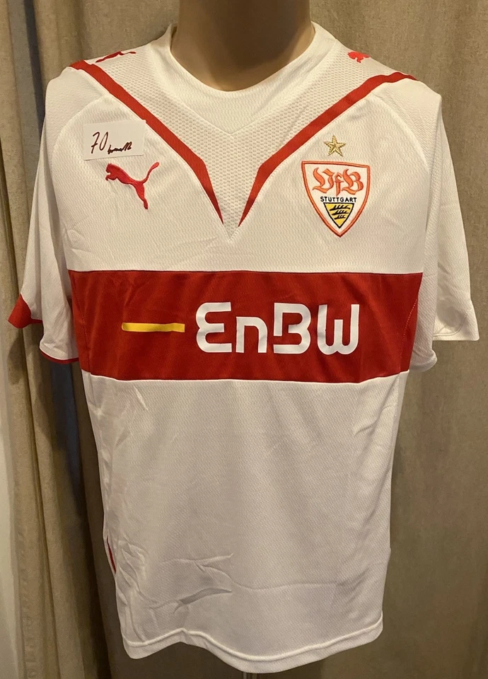 VfB Stuttgart Original Puma Heim Trikot 2009/10 "EnBW" Gr.S- M TOP - Bild 1 von 4