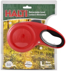 Halti Retractable Lead, Red, Large - Picture 1 of 3