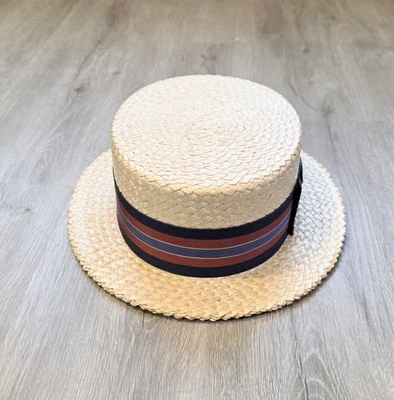 Pajita fina vintage Churchill Ltd para hombre talla 7 1/4 modo maestro a prueba de ducha Foto 1 de 4