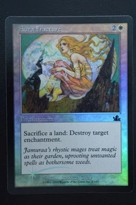 Magic The Gathering MTG AURA FRACTURE FOIL Prophecy LP Lightly Played - Picture 1 of 2