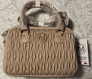 VALENTINO ORLANDI Women's Taupe Crossbody Shoulder Bag $199 NWT - Picture 1 of 11