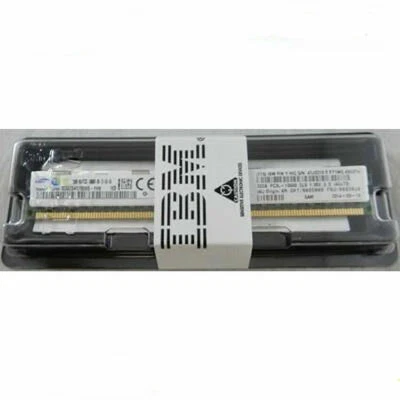 90Y3105 IBM 32GB (4RX4) 1.35V PC3L-10600 CL9 ECC DDR3 1333MHZ LP LRDIMM 90Y3107 - Image 1 of 2