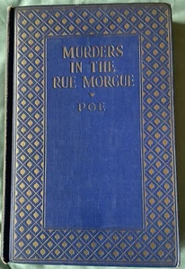 VINTAGE Murders In The Rue Morgue By Edgar Allan Poe printed in USA - Picture 1 of 5