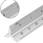 Aluminum Alloy Technical Ruler 30Cm Drawing Ruler Triangle Scale  Architect