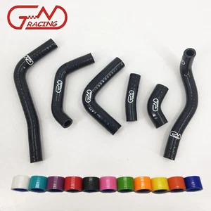 JN-RACING Fit 2002 2003 2004 Honda CRF450R CRF 450R Silicone Radiator Hoses Kit - Picture 1 of 11
