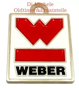 Weber Vergaser legendären Metall-Schlüsselanhängers „Weber Equipped“ B. 9875 - Bild 1 von 1