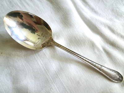 Cuchara de Conservación RARA Oneida/Community Silverplate 1926 HAMPTON COURT Patrón Foto 1 de 4