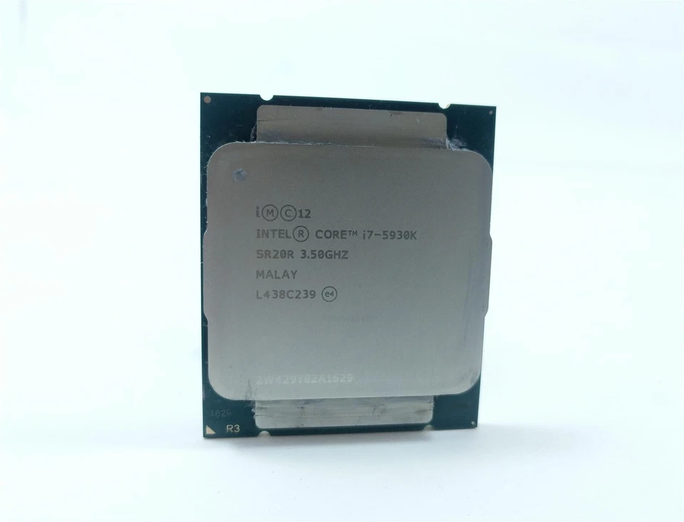 Intel i7-5930K 3.5GHz Six Core LGA2011-3 Haswell-E CPU SR20R - Image 1 of 1