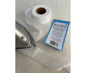 Heat Press Batting Fabric Together White 1.5-inch x 15yd - Picture 1 of 1