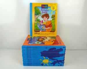 Disney's Out And About With Pooh Complete Book Collection Set 1-19 NEAR NEW 1996 - Picture 1 of 10