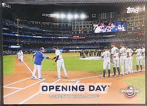 2019 Topps Opening Day Opening Day Toronto Blue Jays #ODB-TBJ - Imagen 1 de 2