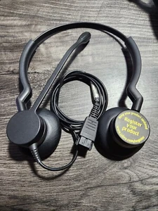 Jabra Headset BIZ 2300 Duo, Model HSC015, 2309-820-105, Black (OPEN ITEM) - Picture 1 of 6