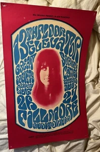 1966-FILLMORE-RP-3-GREAT SOCIETY W/GRACE SLICK-WES WILSON/HERB GREENE-VG+EX - Picture 1 of 1