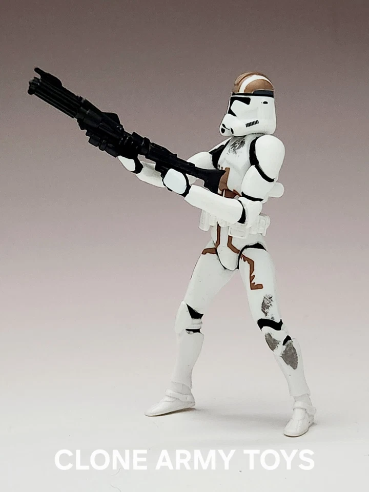 Star Wars Clone Trooper Revenge of the Sith Colección Ejército ROJOS 3.75 Suelto Foto 1 de 1