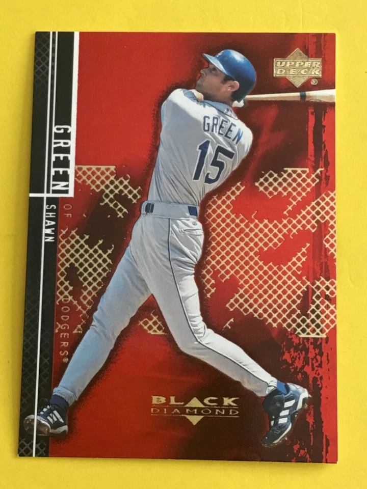 2000 Upper Deck Black Diamond Rookie Edition Shawn Green #63 Read  - Image 1 of 1