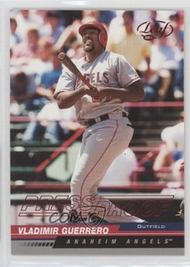 2005 Leaf Red Press Proof Vladimir Guerrero #9 HOF