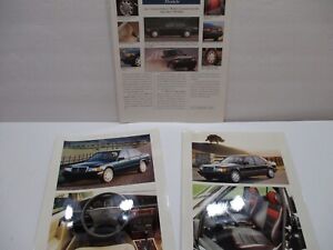 1993 Mercedes-Benz 190 Class Limited Edition Brochure, Press release and photos