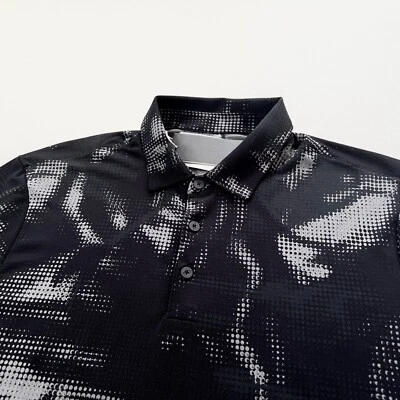 $80 NWT Men's ADIDAS Golf Black Ultimate 365 Movement Mesh Polo Top XL X-LARGE - Image 1 of 4