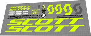 SCOTT Foil (2019) RC Frame Decal Set - Picture 1 of 4