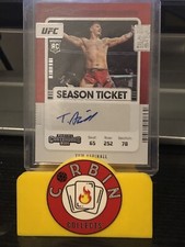 TOM ASPINALL - 2022 UFC Chronicles Contenders Rookie Season Ticket Auto #ST-TAS