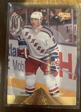 1996-97 Pinnacle Hockey Wayne Gretzky New York Rangers Card # 1