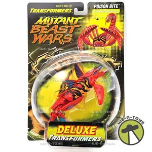Transformers Mutant Beast Wars Poison Bite Scorpion/Barracuda Figure Hasbro - Picture 1 of 11