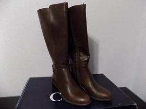 CHAPS Rhiannan-BO-CSL Women's Tall Winter Brown Knee High Boots Shoes Size 6B - Picture 1 of 10