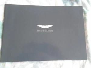Aston Martin DB7 GT & GTA Coupe brochure undated UK market ref 700844 - Picture 1 of 2