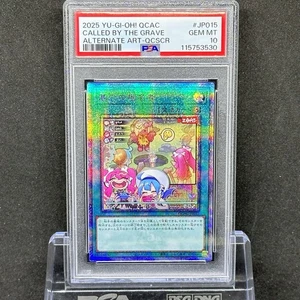 PSA 10 Yugioh Japanese Called By the Grave 25th QCSCR QCAC-JP015 New Illust - Picture 1 of 2