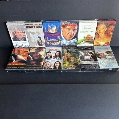 Lot Of 12 VHS 🔥 Adaptation Ali Alice In Wonderland Armageddon - Image 1 of 3