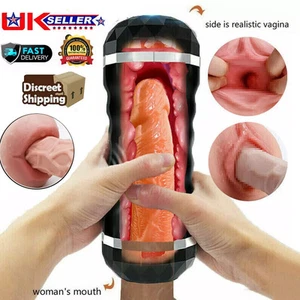 Male Masturbaters Automatic HandsFree Rotating Cup Thrusting Stroker Men Sex Toy - Picture 1 of 11