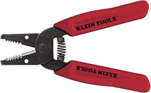 Klein Tools 11046 Wire Stripper, Cutter for 16-26 AWG One Size, Red - Picture 1 of 11