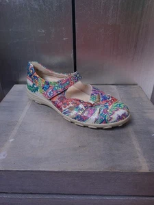 Zapatillas bajas SEMLER NATURRÄGER como nuevas talla 42 ancho H rosa verde bailarinas 1812 - Imagen 1 de 13