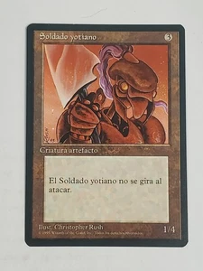 MTG Yotian Soldier (Spanish 4th Edition (BB)/Artifact/C) - BGM - Picture 1 of 2