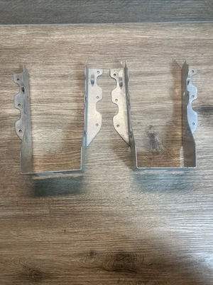 2 Pack Mitek USP Joist Hangers JUS28-2TZSC Double 2x8 Or 2x10 NEW