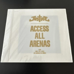 Justice - Access All Arenas (Rare White Case) 2013 CD - IMPORT - Nïmes - Picture 1 of 4