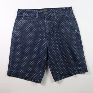 American Eagle 32 marineblau gepunktet Active Flex klassische Chino Shorts - Bild 1 von 10
